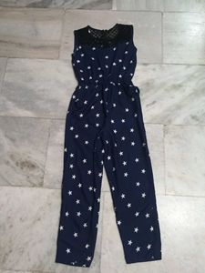 Cute Star Print Jumpsuit
