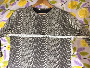 Beautiful Wavy Pattern Imported Top