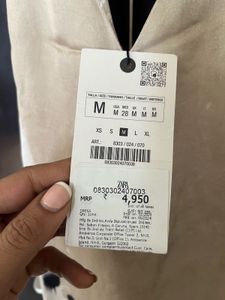 ZARA Printed Halter Maxi Dress