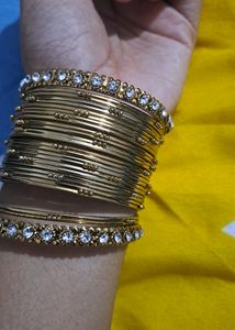 Golden Shaded Bangles