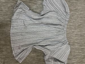 Puff Sleeve Blouse With Front Buttons