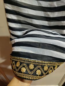 Georgette Saree Without Blouse