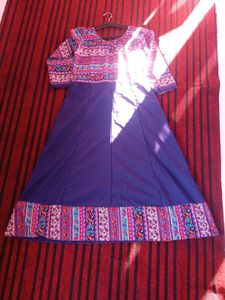 Women Anarkali Printed Kurta
