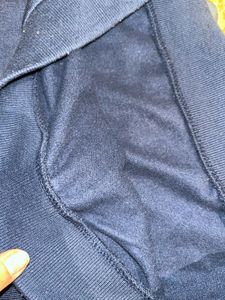 Navy Blue Pullover Sweatshirt