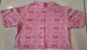 Pink Butterfly Print Shorts