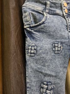 Stylish Embellished Jeans