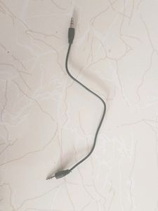 Auxiliary 20 cm Black AUX Cable