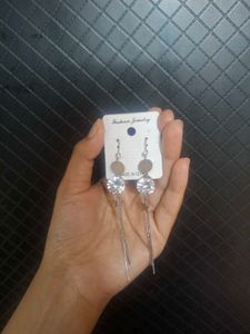 American Diamond Earrings Set