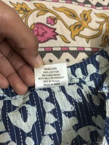 Patterned Sleeveless Dress