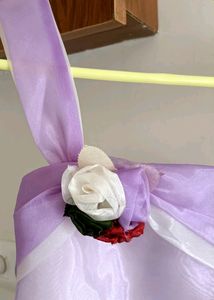Brand new cute Lavender white sleeveless dress.