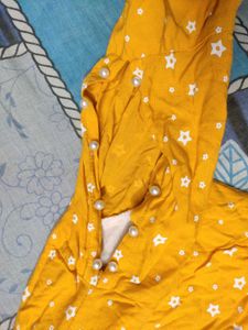 Yellow Floral Top