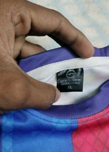 Football Printed Jersey (Barcelona)