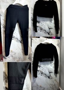 Gymshark Black Outfit Set