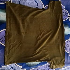 Olive Short Tee