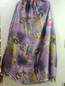 Floral Print Maxi Skirt