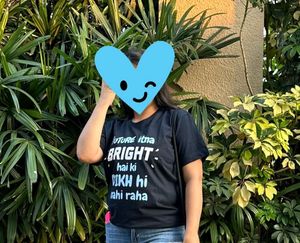 Blue Printed T-shirt!💙