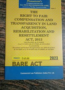 Commercials Law Publishers Set Of 9 Bare Acts.
