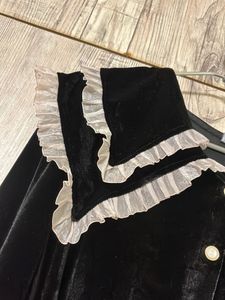 Black Velvet Top