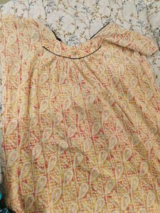 Paisley Print Night Suit