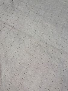 White Pure Cotton Hakoba Fabric