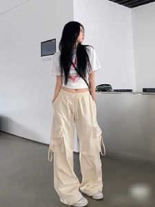 Beige Cargo Pants