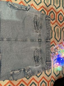 Vintage Denim Skirt