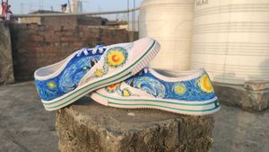 Van Gogh Customised Brand New Shoes