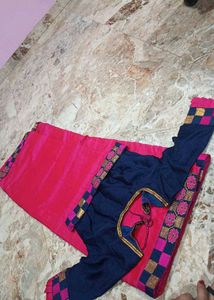 Elegant Pink Saree