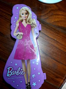 Pencil Box (Barbie ) For Regular Use