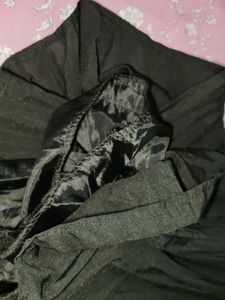 Black Pleated Short Skirt