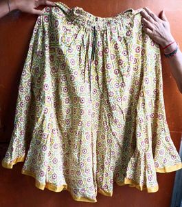 🌸 Boho Chic Printed Skirt – Breezy &amp; Beautiful! ✨