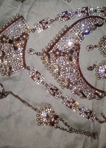 ❤️RED AND WHITE BRIDAL SET ❤️