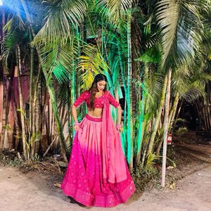 Stitched Pink Lehenga 💖