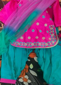 Traditional Punjabi Suit for Baby Girl | Age 2-3