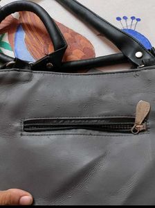 Stylish Grey Handbag