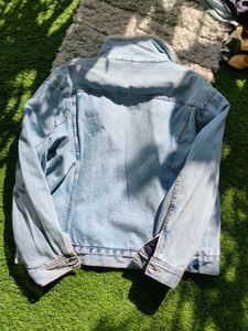 H&amp;M Co &amp; Denim Jeans Jacket Woolen XL 42
