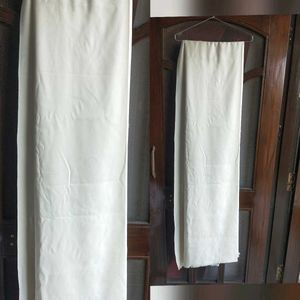 Cream Wool Blend Shawl