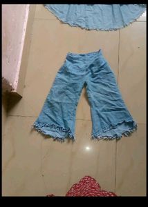 Denim Two-Piece Set