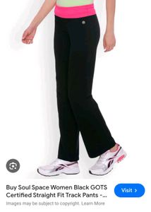 Black Track Pants With Sports Bra