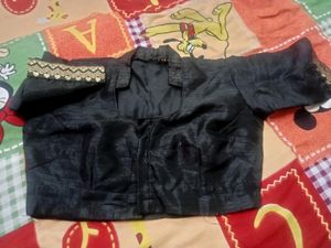 Home Stiched Black Blouse