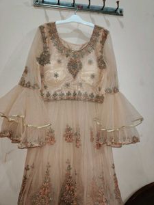 Embroidered Anarkali Suit