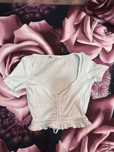 Zara Ruched Crop Top