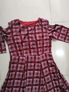 full flair floor length gown