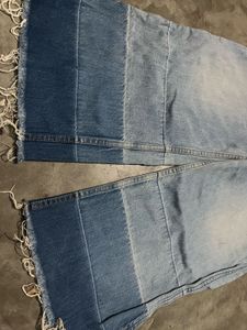 Wide Leg Denim Jeans