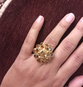 Statement Flower Ring
