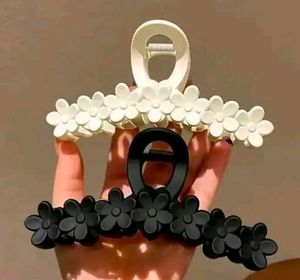 Flower Hair Claw Clips Pack Of 2
