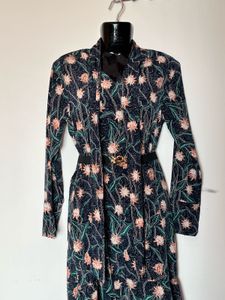New Korean Floral Dress