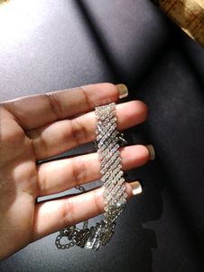 Silver Sparkling Chokar/Necklace