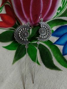 Oxcidice Silver Plated Bugadi