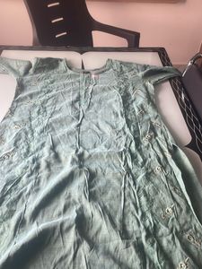 Single Kurthi Sea Green